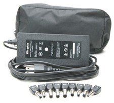 Targus Laptop AC Adapter with 9 Connector Tips. 100/240V--15/24V 2.5A. Good. picture