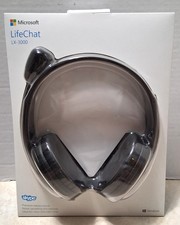 Microsoft LifeChat LX-3000 USB Stereo Headset JUG-00013 Black model 1084 picture