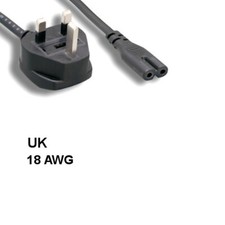 UK 6Ft Power Cord for JVC RC-BX330SL RC-BX330 PORTABLE BOOMBOX picture