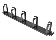 StarTech.com CABLMANAGER2 1U 19in Metal Rackmount Cable Management Panel picture