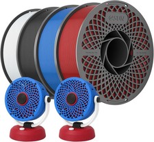 Basic PLA Fliament 3D Printer Fliament 4KG, High Speed PLA,Multicolor picture