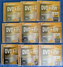 Bundle of 9 Memorex DVD+RW Single Sided-For PC or Home Video Use-Recordable picture