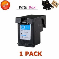 1Pk 67XL Black Ink Cartridge For HP ENVY 6052 6055 6058 6075 Deskjet 2722 2732 picture