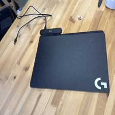 Logitech G Powerplay Wireless Charging Gaming Mouse Pad Black P-R0001 PAD+CORD picture