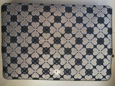 Kate Spade Odette Universal Laptop Sleeve Jacquard Gold Brown 15