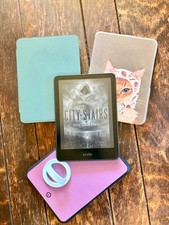 Kindle Colorsoft Signature Bundle - Charger, Cases, & REMOTE (+ Bondi grip) picture