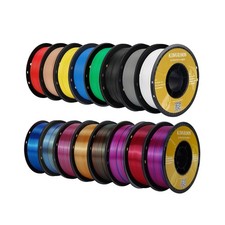 Kingroon 16KG PLA Filament Bundle+Triple Color Silk PLA Filament Bulk 3D Prin... picture