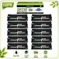 10PK DR730 DR-730 Drum Unit Compatible For Brother MFC-L2710DW MFC-L2750DW TN760 picture