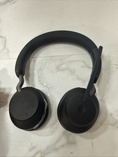 Jabra Evolve2 65 Wireless Stereo Bluetooth Headset Black Tested Working picture