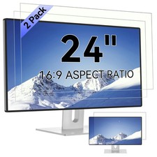 24-Inch Blue Light Blocking Screen Protector for 16:9 Widescreen Monitors - 2PCS picture