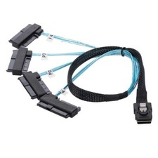 Internal 36Pin Mini SAS SFF-8087 Host to 4 SFF-8482 Target SAS Hard Disk Cable picture