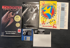 Falcon The F-16 Flight Simulator PC Game 5.25 & 3.5 Disk picture