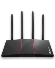 ASUS RT-AX55 AX1800 Dual Band WiFi 6 Router - Black (90IG06C0-BA1100) picture