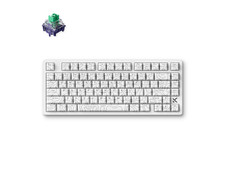 MCHOSE Jet 75 Hall Effect Magnetic Switch Gaming Keyboard - White Topographic picture