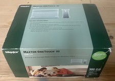 Maxtor Seagate OneTouch III - 300GB External USB 2.0/Firewire 400 Hard Drive picture
