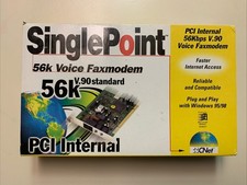 CNET Single Point Internal Modem 56k Voice Fax Modem Open Box picture