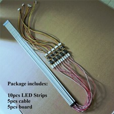 10pcs LED Backlight Lamps Update kit Adjustable 24 inch LCD retrofit led kit  picture