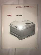 DEC / Digital Equipment Corporation DEClaser 3500 Printer User's Manual picture
