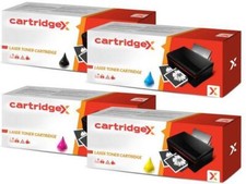 4 Non-OEM Toner Cartridge Set For 824A / 825A HP Colour LaserJet CM6040 CM6040f picture
