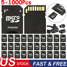 Micro SD to SD Adapter TF TransFlash to SDHC Memory Card Converter LOT picture