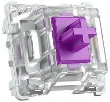 GLORIOUS Kailh Pro Purple Mechanical Keyboard Switches Tactile 120-Pack for C... picture