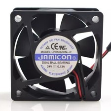 JAMICON 6025 JF0625B2M-R 24V 0.13A 6CM 2-Wire Inverter Cooling Fan picture