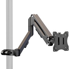 Height Adjustable Pole Mount Monitor Arm for 17