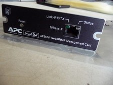 AU SELLER APC Smart Slot  AP9606  UPS NETWORK MANAGEMENT CARD - TESTED picture