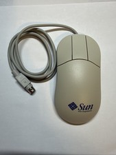 Sun Microsystems 370-3631-02 Type 6 Crossbow Mouse 3 Button Mini-DIN 8 Untested picture