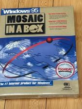 COMPUSERVE WINDOWS 95 MOSAIC IN A BOX 2.0 OEM NEW IN SEALED BOX picture