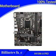FOR MSI H410M-A PRO Motherboard Support 10400/10400F/10500 DDR4 32G LGA1151 picture