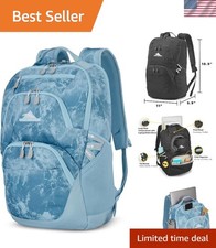 Versatile Swoop SG Backpack – 30L, Fits 17-Inch Laptops, Blue Waves Design picture