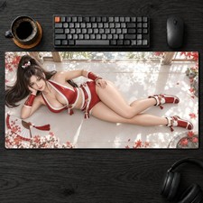 Mai Shiranui Extended Mouse Pad Gamer Desk Mat Keyboard Pad Gaming Setup picture