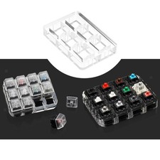 2xClear Switch Tester Base Acrylic Plate for Cherry Mx Switch 2x3 Board picture