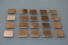 20 pcs Copper Heatsinks&Cooling Copper Pad Shim laptop CPU Size:15mm*15mm*0.8mm picture