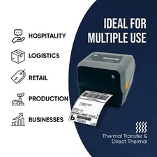 Expertly Restored 🥇Zebra ZD420 Direct & Thermal Transfer Label Printer BT WiFi picture