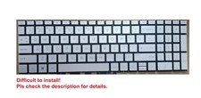 New US Silver Backlit Keyboard for HP 17t-cn000 picture