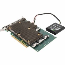 Adaptec 3258UPC32IX2S 32-Port PCIe Gen4 SAS SATA NVMe RAID Controller Card picture