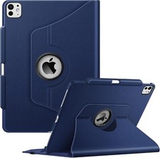 360 Rotating Swivel Case Stand Cover For iPad Air iPad Pro 2024 11 inch 13 inch picture