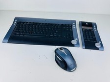 Logitech diNovo Keyboard Bluetooth Witch Media Pad & MX Laser Mouse No Receiver picture