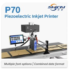 7cm Piezoelectric Large Format Inkjet Printer Data Matrix QR Without Conveyor picture