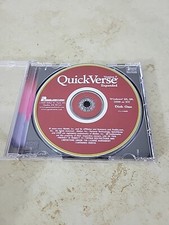 Quick Verse Version 7 Expanded Windows 95/98 2000 NT Bible Reference CD Disc 1 picture