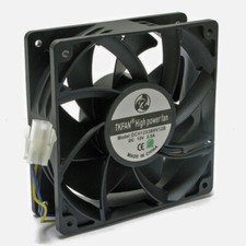 10-pack TKFAN ULTRA HIGH SPEED SERVER MINER FANS 12V 285 CFM 120x38mm 3-Pin PWM picture
