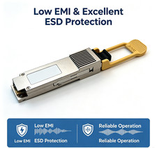 200GBASE‑SR4 QSFP56 Transceiver Module 850nm MMF MPO‑12 100m OM4 DDM Hot Swap picture