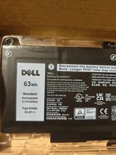 Genuine OEM 63Wh RJ40G M033W Battery For Dell Latitude 5420 5520 Precision 3560 picture