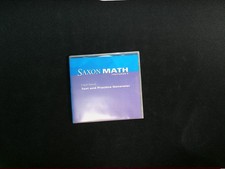 Saxon Math Intermediate 4 Test and Practice Generator CD-ROM English Spanish picture