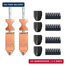 Upgraded AD5X Hotend Nozzle Kit for Flashforge, 2PCS 0.25mm All-Metal Hardened S picture