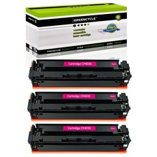 3PK CF403X Magenta Color Toner Compatible with HP 201X LaserJet M277n M252 M252n picture