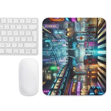 3D CyberPunk Mouse Pad - Enchanting Designs with High-Quality Artwork picture