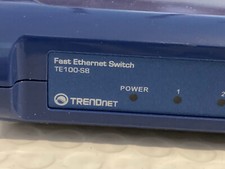 TRENDnet TE100-S8/AS 8-Port Fast Ethernet Switch USED NO POWER CORD picture